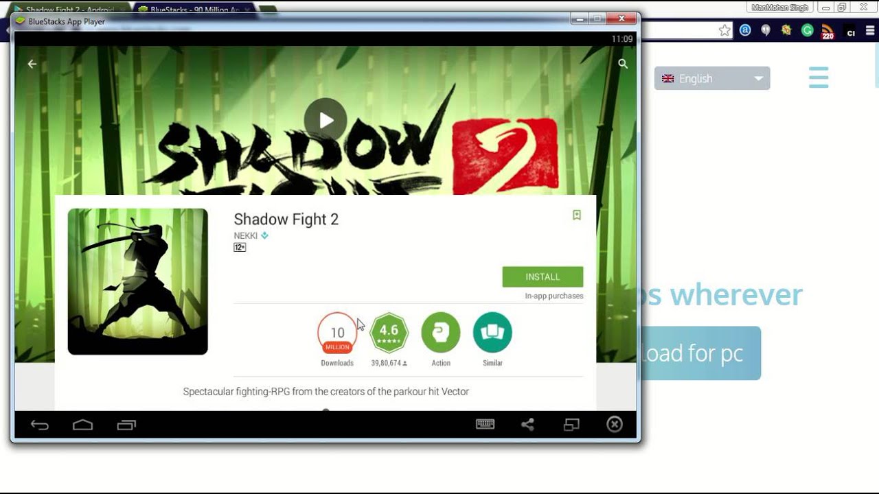 Shadow fight apk download